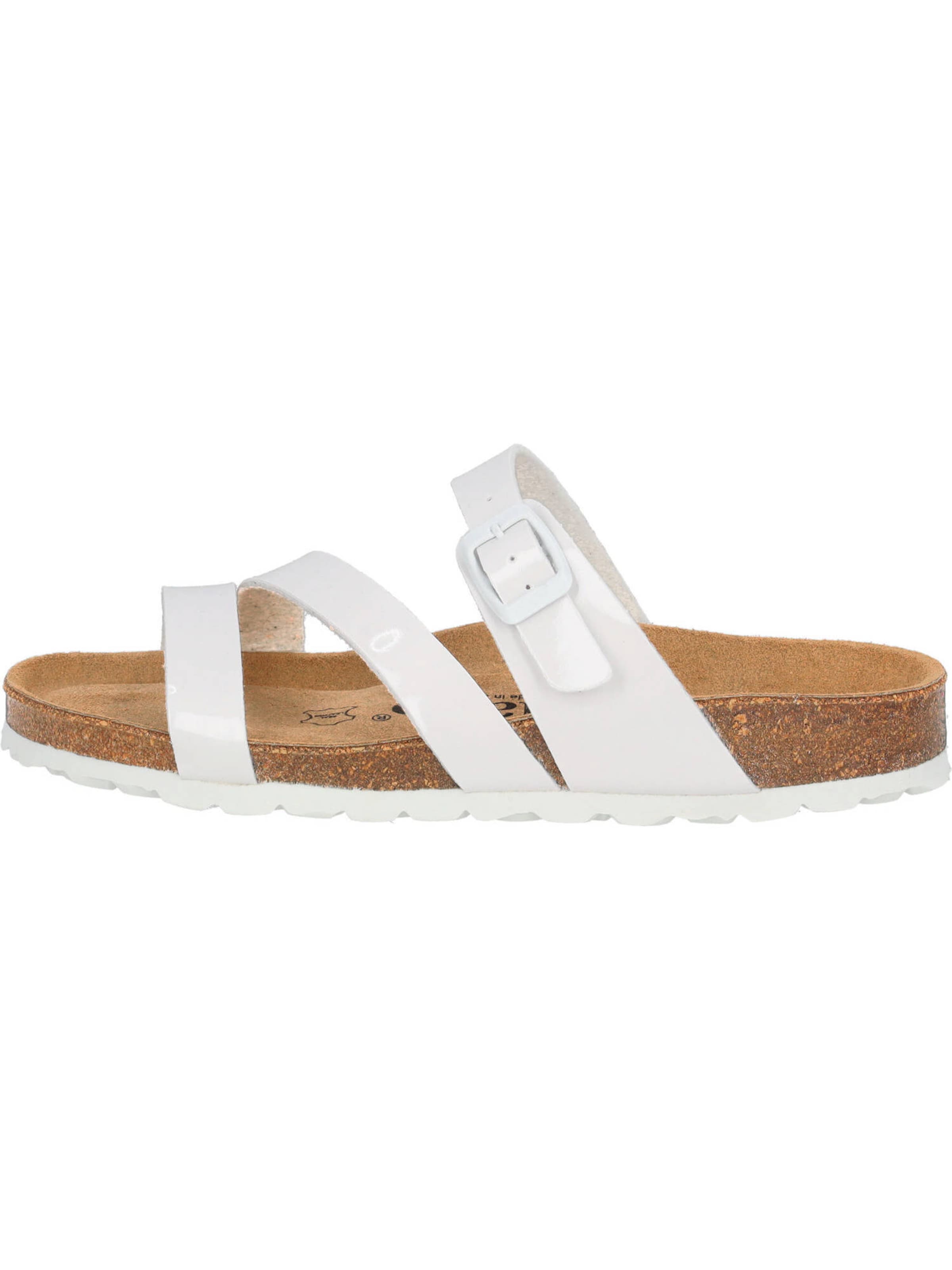 Palado Pantoletten 'Ikaria ' in Weiß: Vorderseite