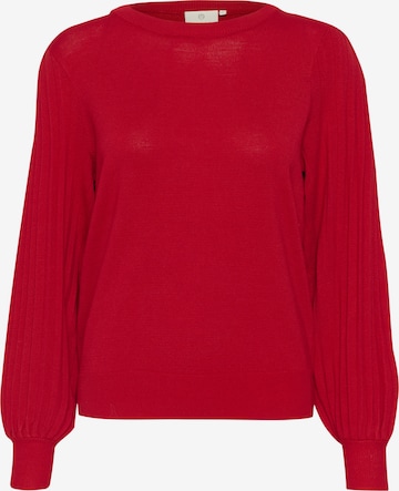 Pull-over 'Lone' Kaffe en rouge : devant