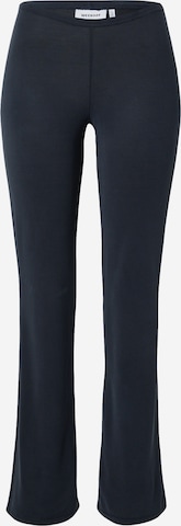 WEEKDAY Flared Pants 'Bea' in Blue: front