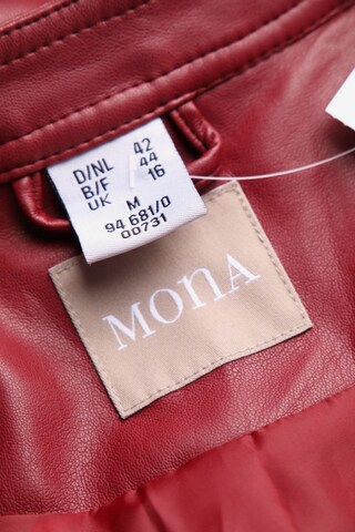 MONA Kunstlederjacke XL in Rot