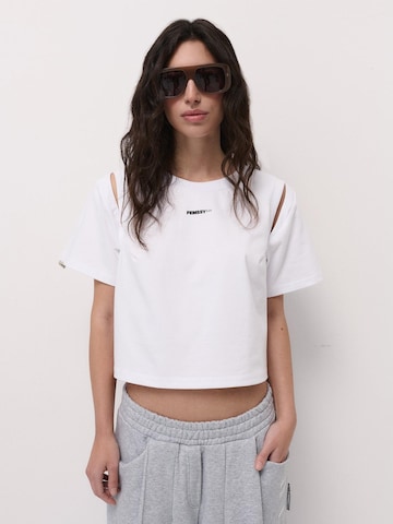 T-shirt 'EDGE' FEMSSY en blanc