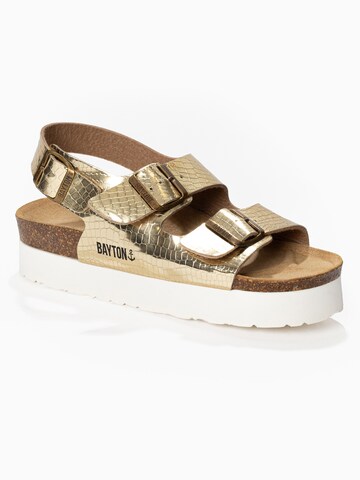 Bayton - Sandália 'Achille' em ouro