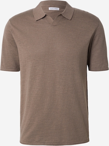 Maglietta 'JJKANE' di JACK & JONES in marrone: frontale