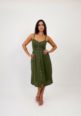 Elara Sommerkjole i grøn