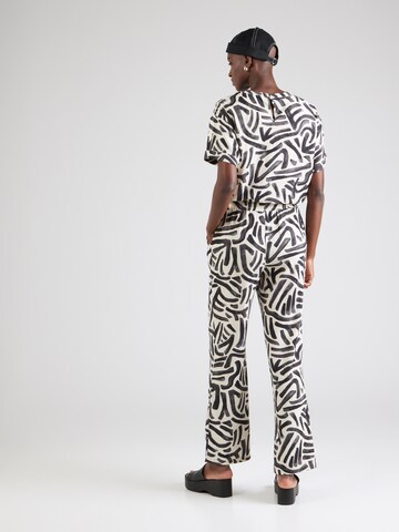 PIECES Loosefit Byxa 'PCARLEM' i svart