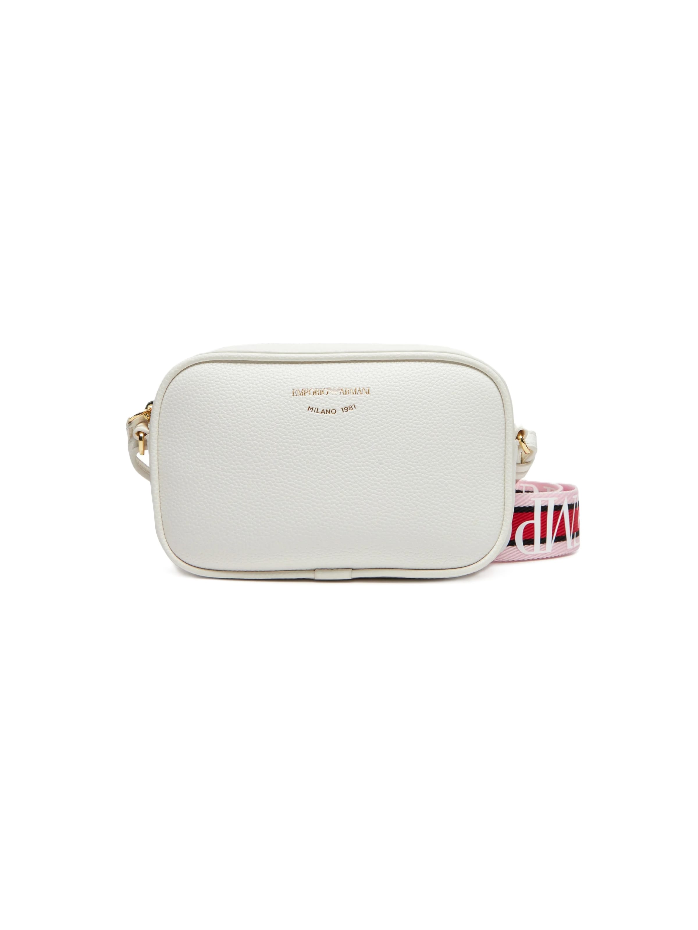 Borsa a tracolla 'EW000537 AF12103' di Emporio Armani in bianco: frontale