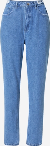 Missguided Regular Jeans in Blauw: voorkant