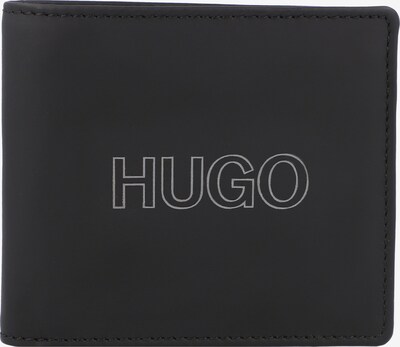 HUGO Portemonnaie 'Acron' in hellgrau / schwarz, Produktansicht