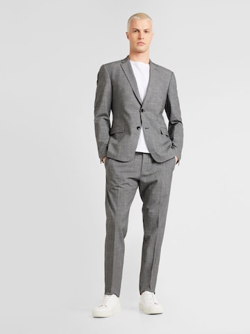 STRELLSON Slim fit Suit 'CALEB MADDEN' in Grey: front