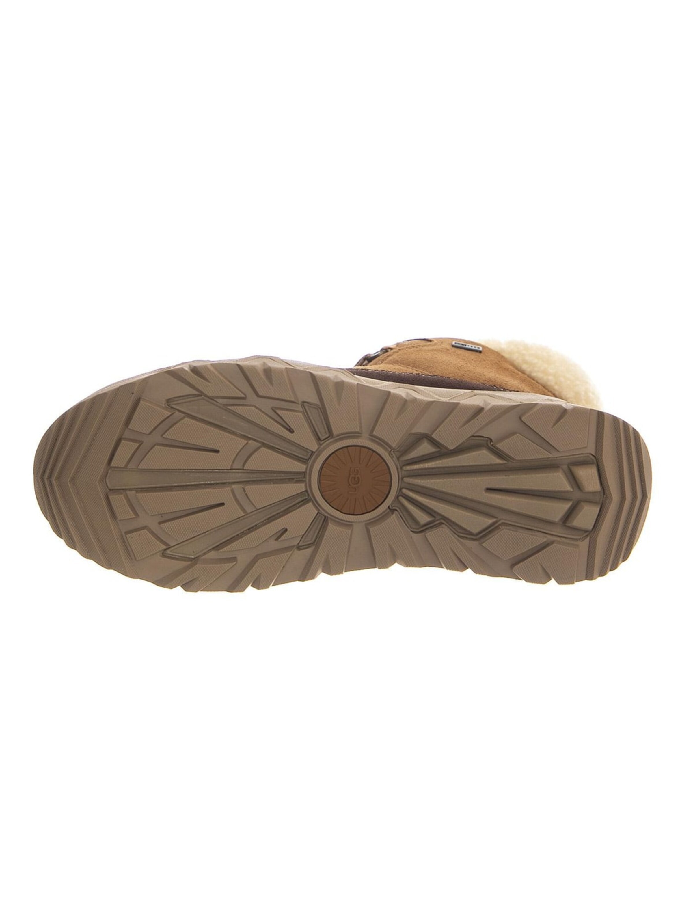 UGG Kozaki 'W Terretrail Cozy Lace Chestnut' w kolorze brązowy