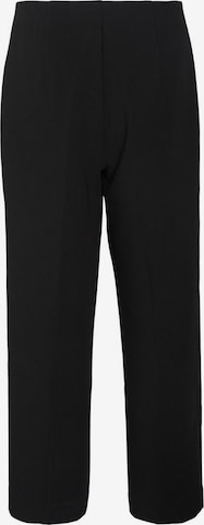 VERO MODA Loose fit Trousers with creases 'Sandy' in Black