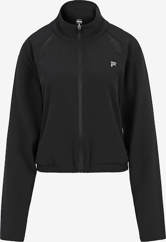 FILA Sports jacket 'ROVERETO' in Black: front