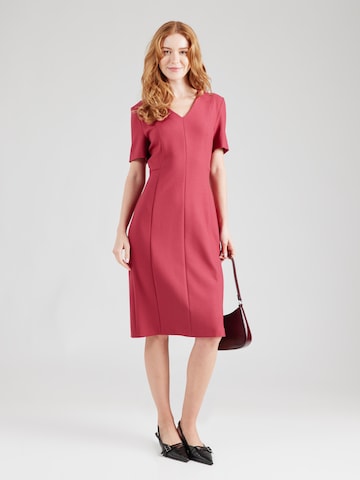 BOSS - Vestido 'Damaisa' en rojo: frente