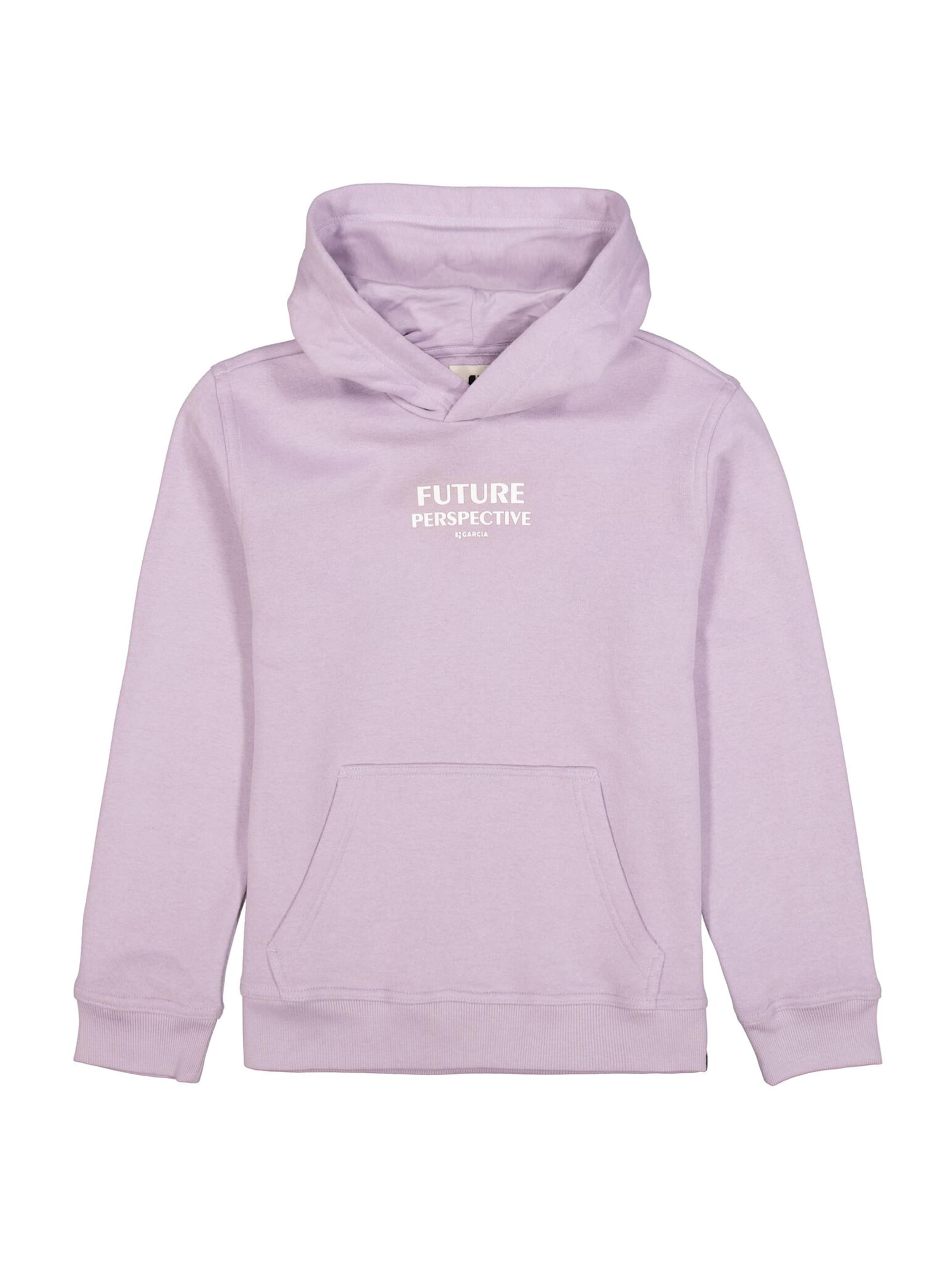 GARCIA Sweatshirt in Purple: front
