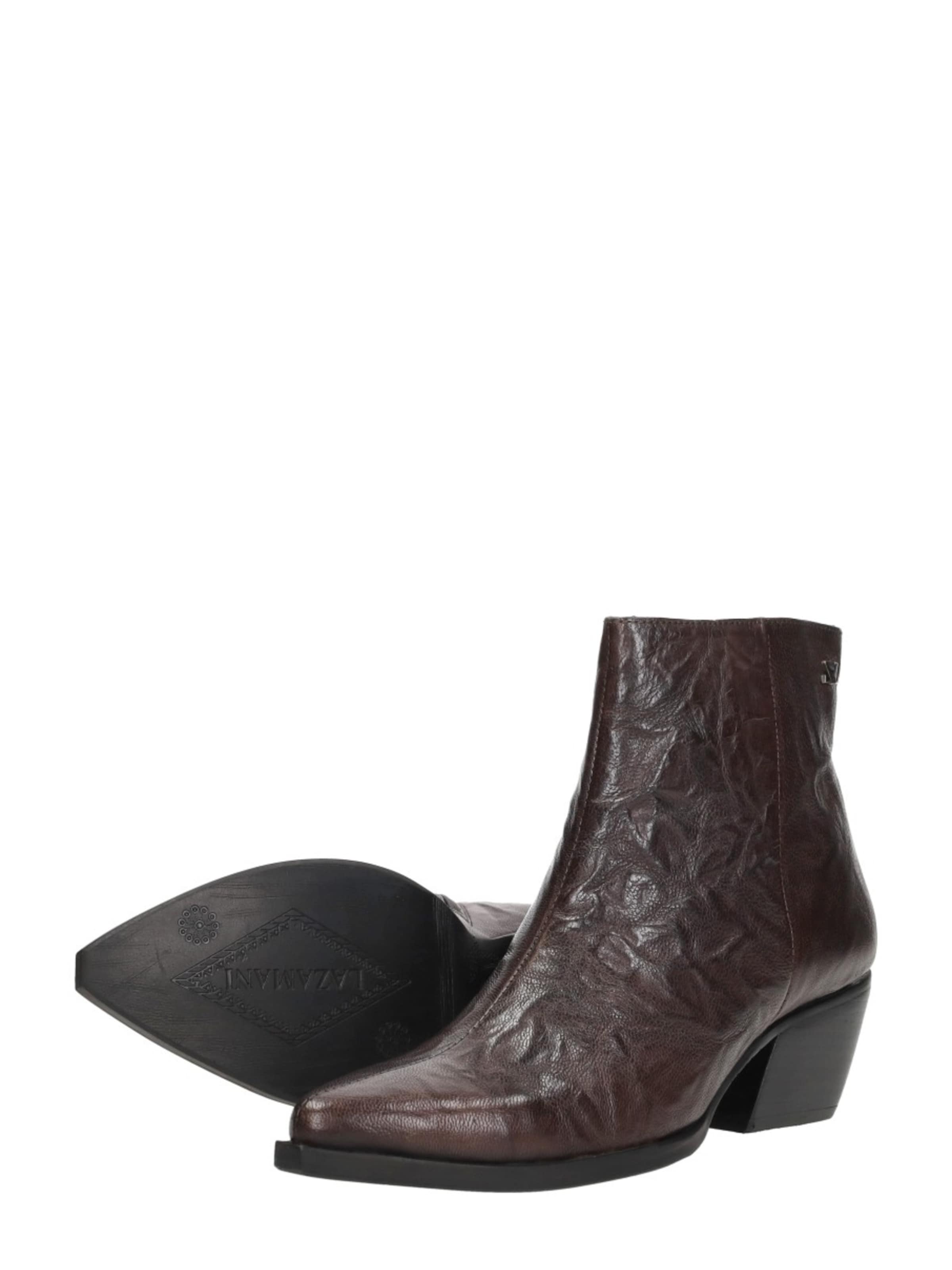 LAZAMANI Boots 'River' in Bruin