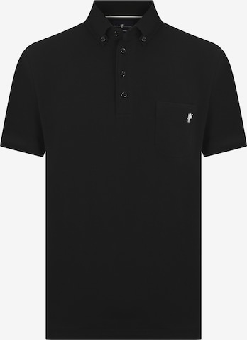 T-Shirt 'HAMPUS' DENIM CULTURE en noir : devant