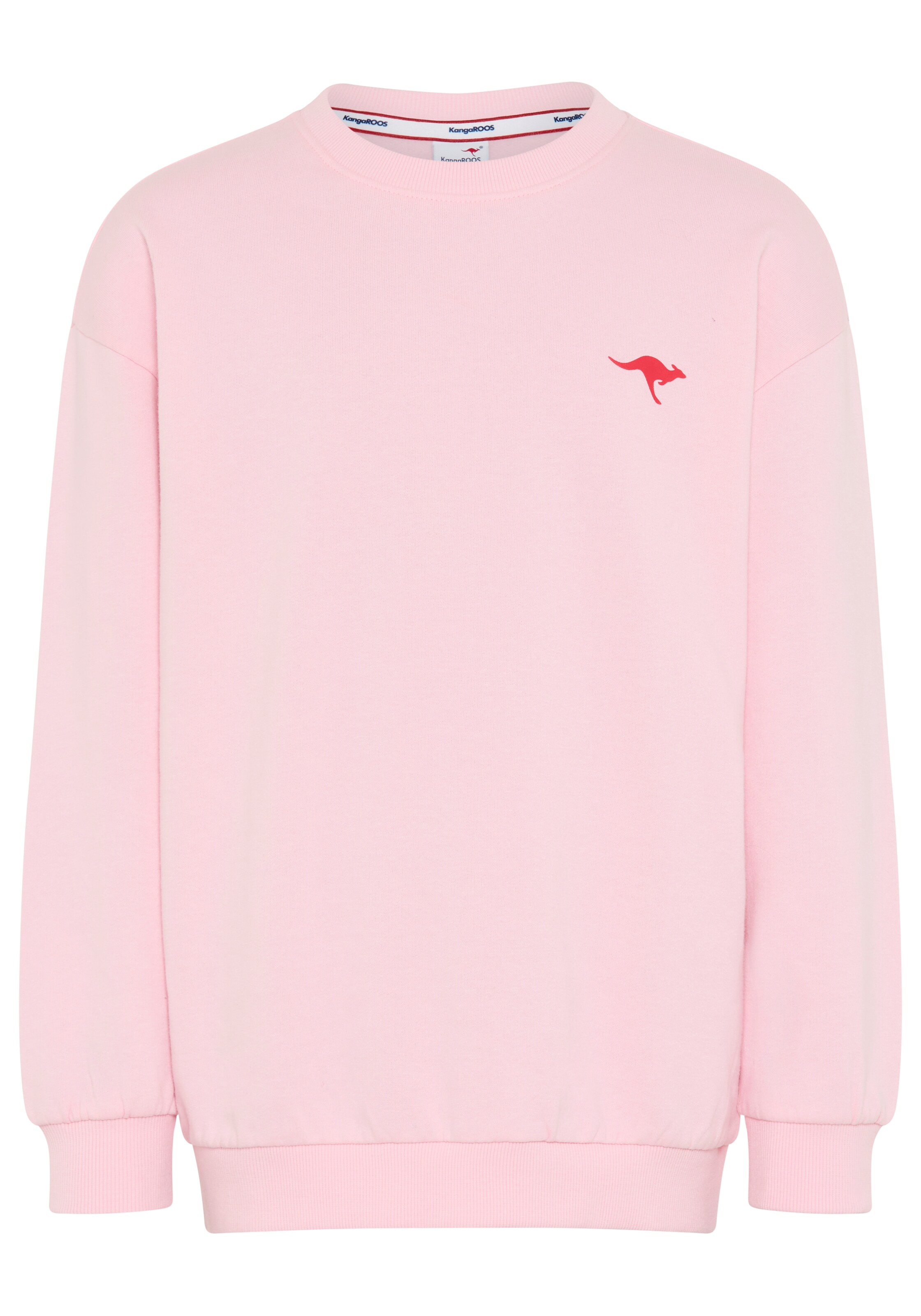KangaROOS Sweatshirt in Pink: front