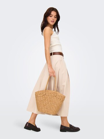 Gonna 'ONLLucinda' di ONLY in beige