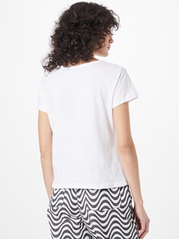 WEEKDAY T-Shirt 'Fave' in Grau