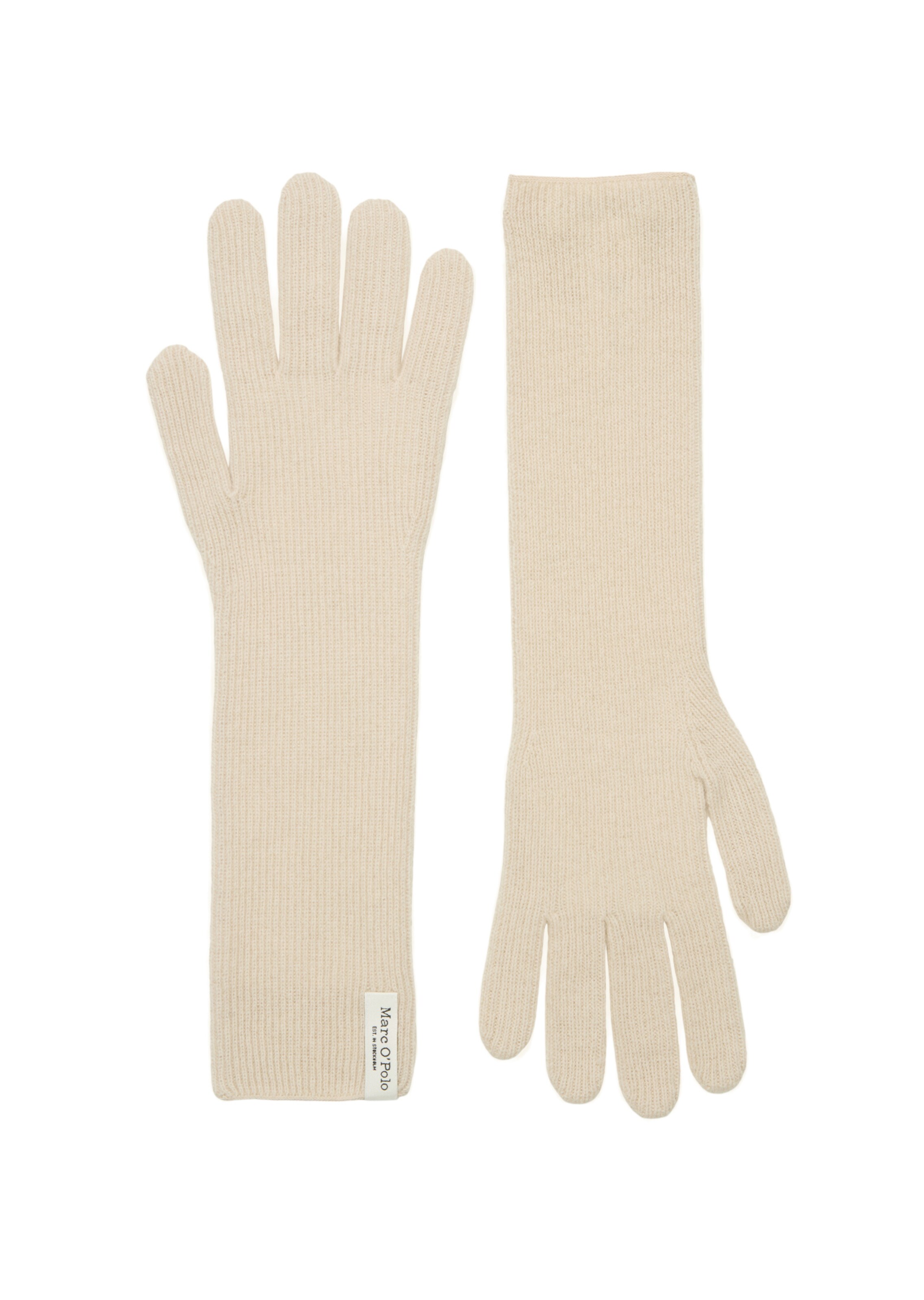 Marc O'Polo Fingerhandschuhe in Beige: Vorderseite
