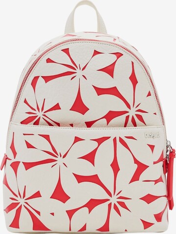 Desigual Rucksack in Weiß: predná strana