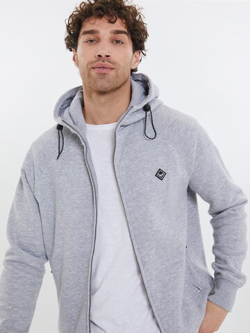 Threadbare Fleece jas in Grijs