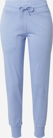 4F Tapered Sportbroek 'CAS' in Blauw: voorkant