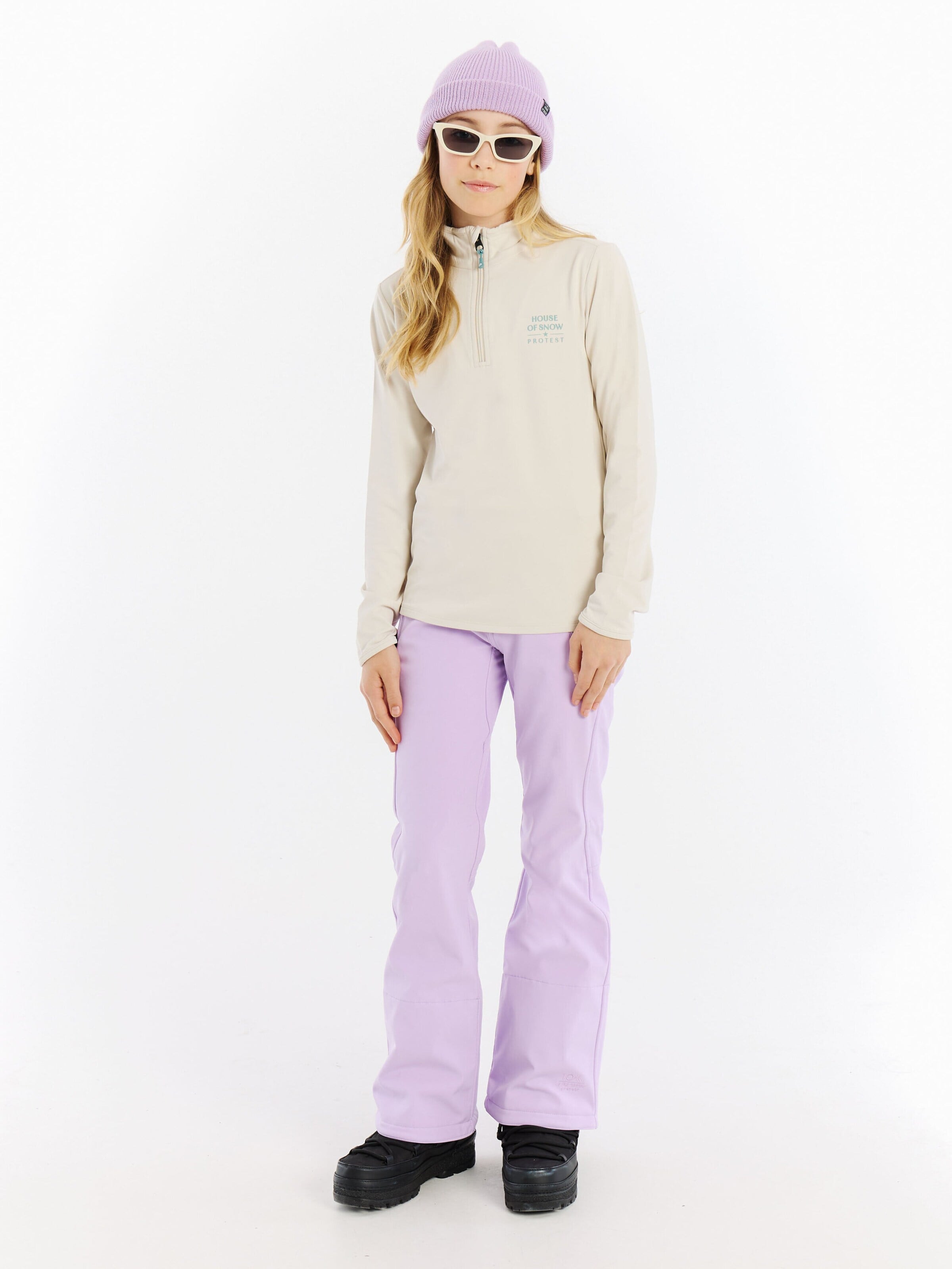PROTEST Sportief sweatshirt in Wit
