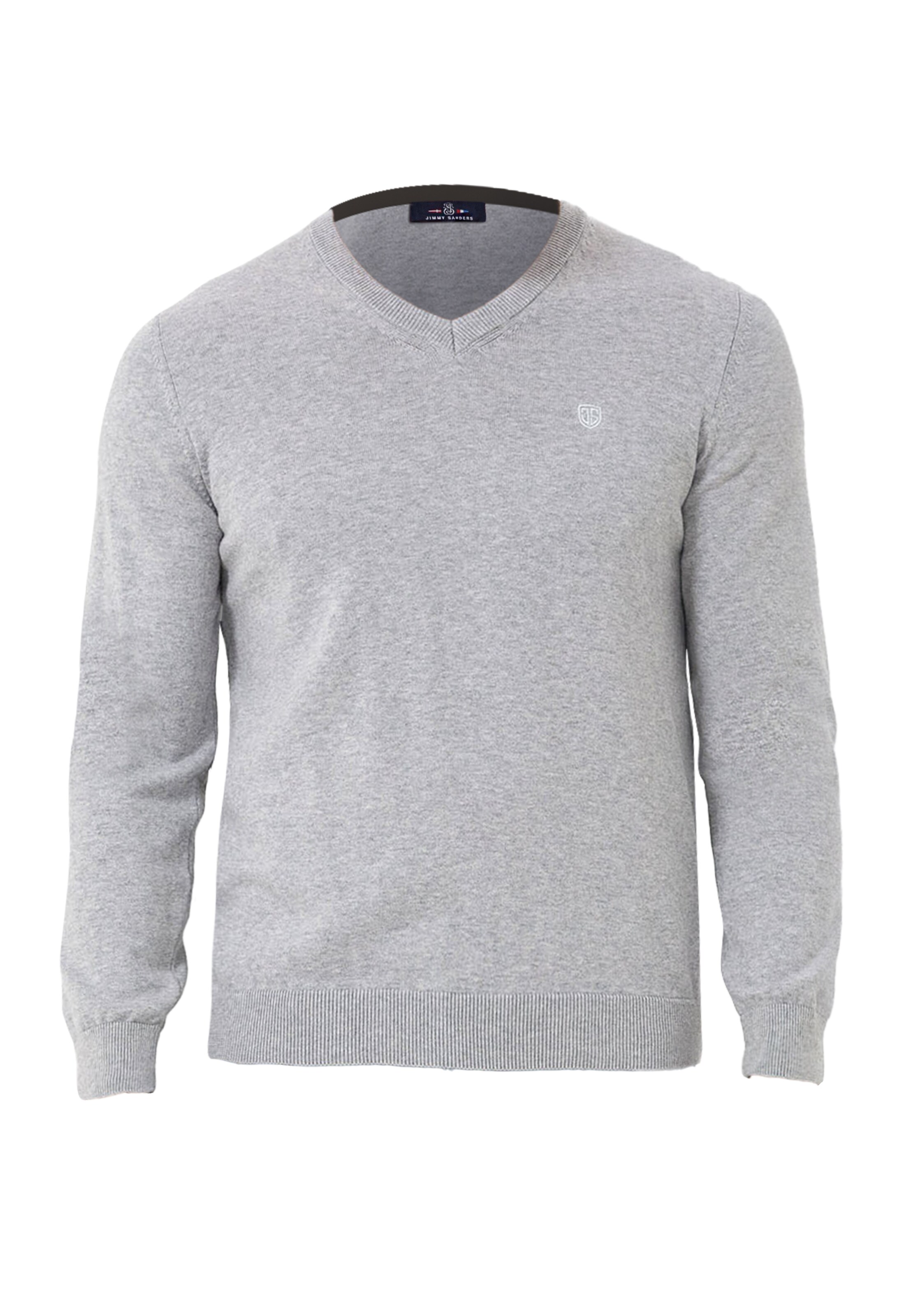 Jimmy Sanders Sweater in Grey: front