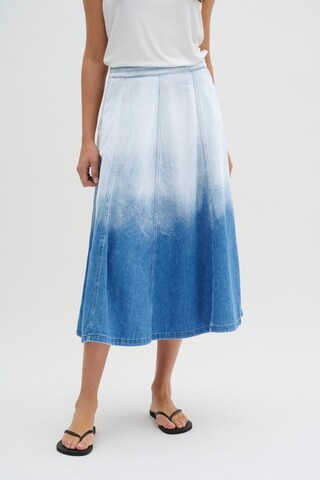 My Essential Wardrobe Rok 'Malo' in Blauw: voorkant