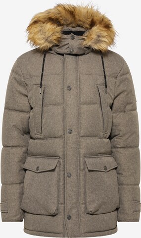 MO Winter Parka in Green: front