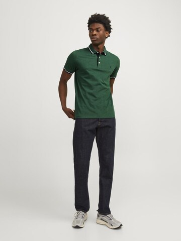 JACK & JONES Poloshirt 'JJEPaulos' in Grün
