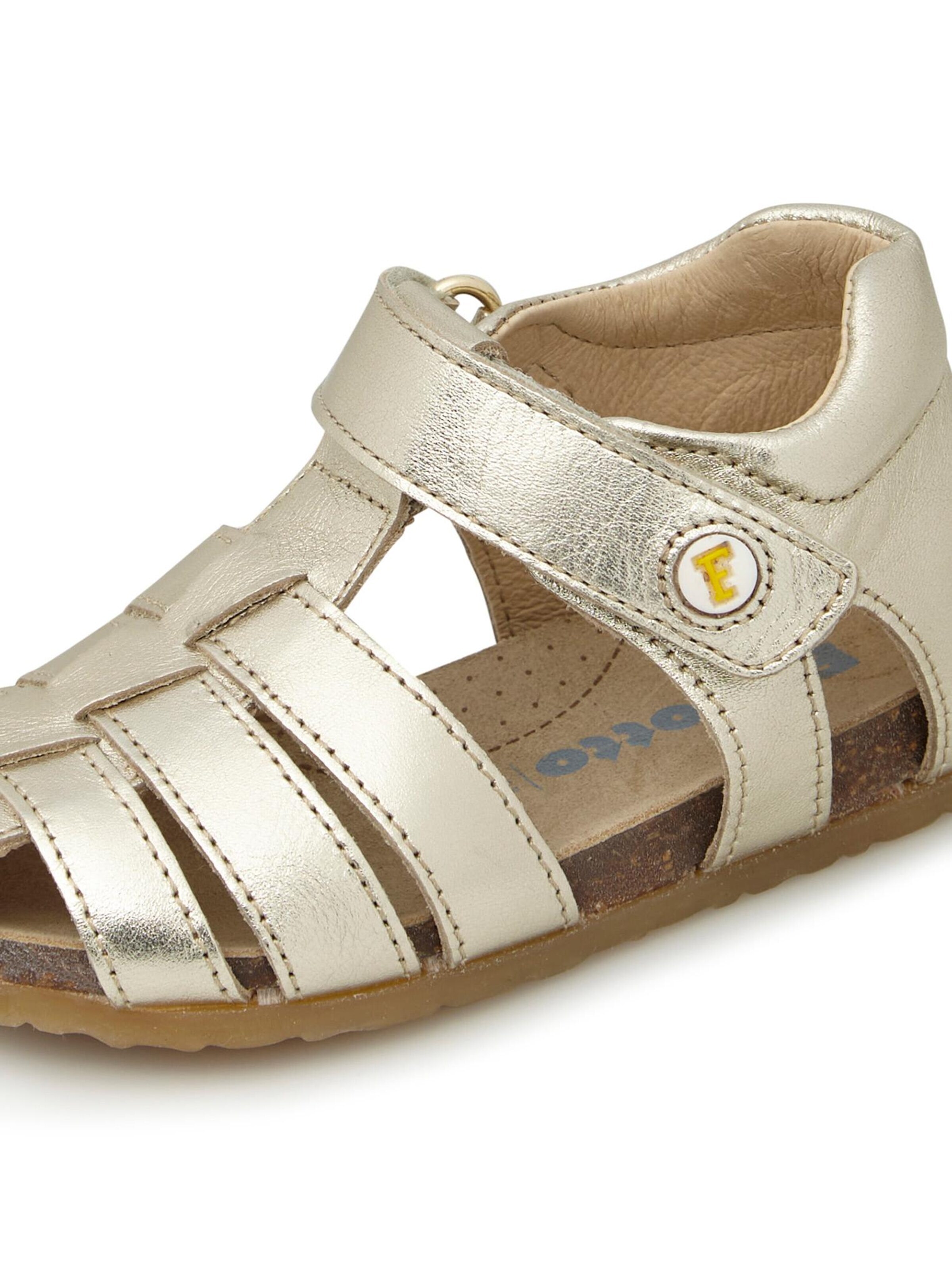 Falcotto Sandalen 'ALBY' in Goud