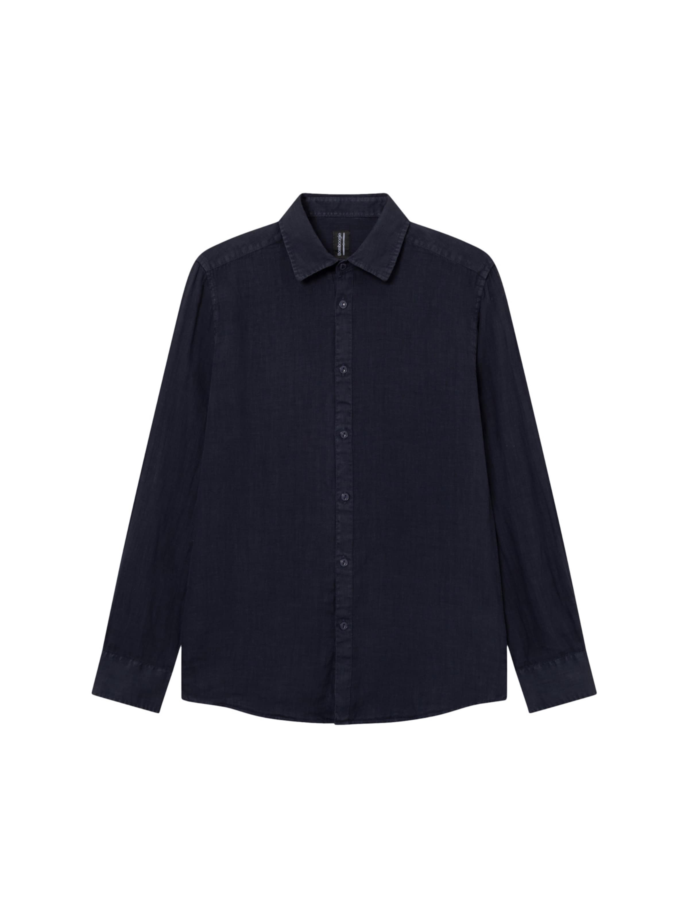 BOMBOOGIE Regular fit Overhemd 'Collo' in Blauw: voorkant