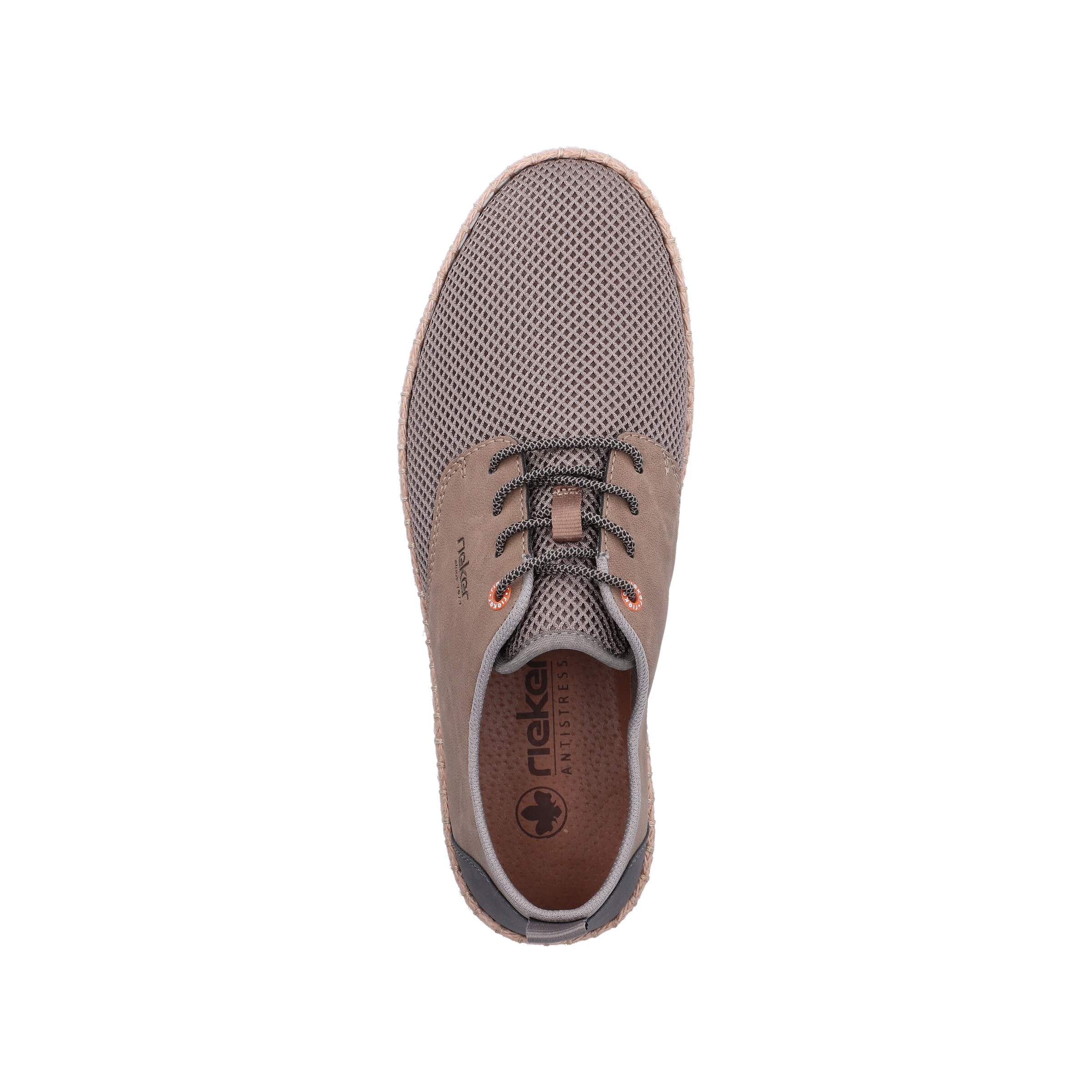 Rieker Schnürschuh in Beige