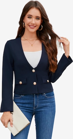 Yesfashion Blazer in Blue: front