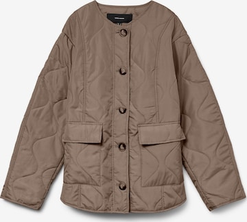 VERO MODA Between-Season Jacket 'VMMILLIE' in Brown: front