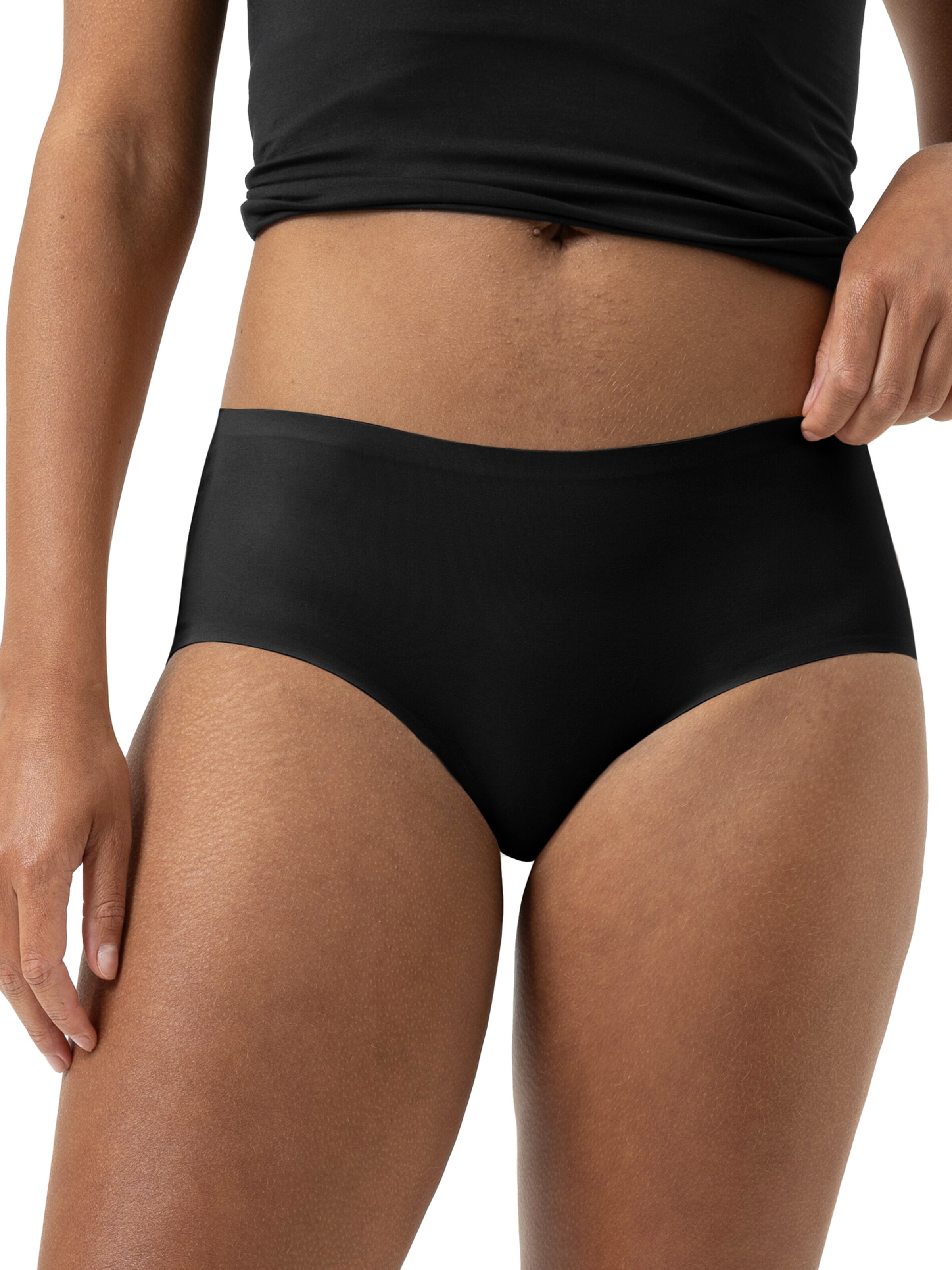 Mey Slip 'Simply Better Invisibles' in Schwarz: Vorderseite