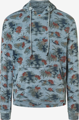 TIMEZONE Hoodie Timezone in Blau: Vorderseite