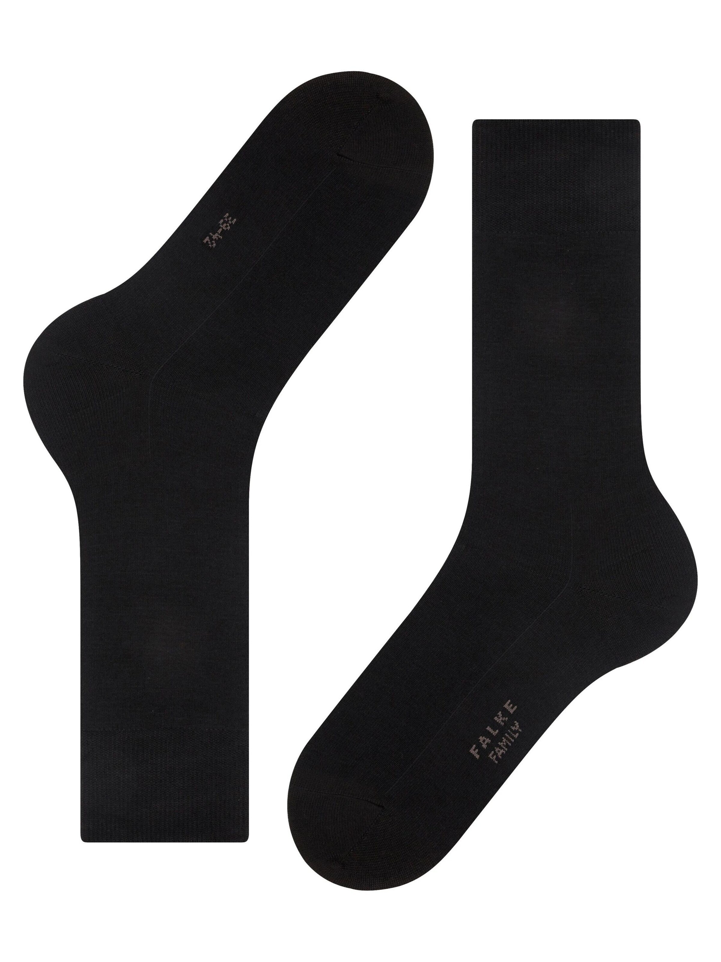 FALKE Socks 'Family' in Black