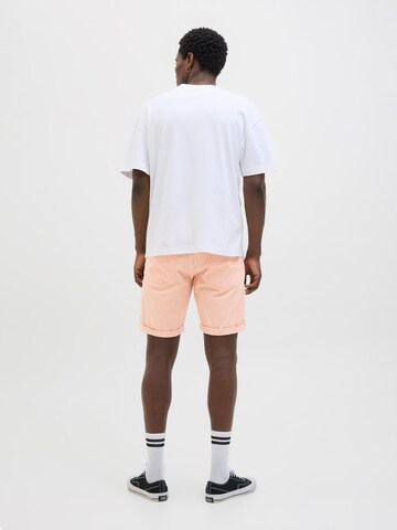 JACK & JONES regular Jeans 'JJRick' i orange