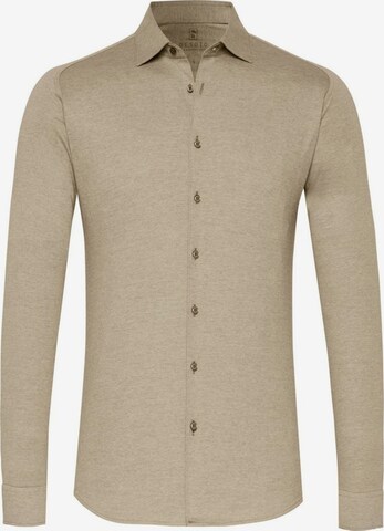 DESOTO Button Up Shirt 'Kent' in Beige: front