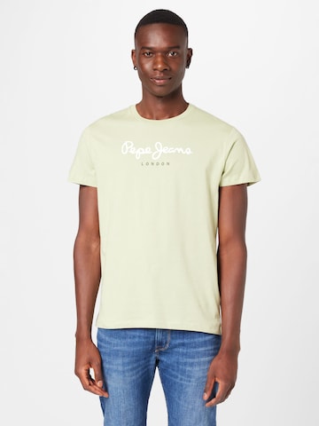 Pepe Jeans T-Shirt 'EGGO' in Grün: Vorderseite