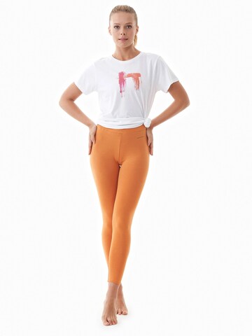 Organication Skinny Leggings in Orange