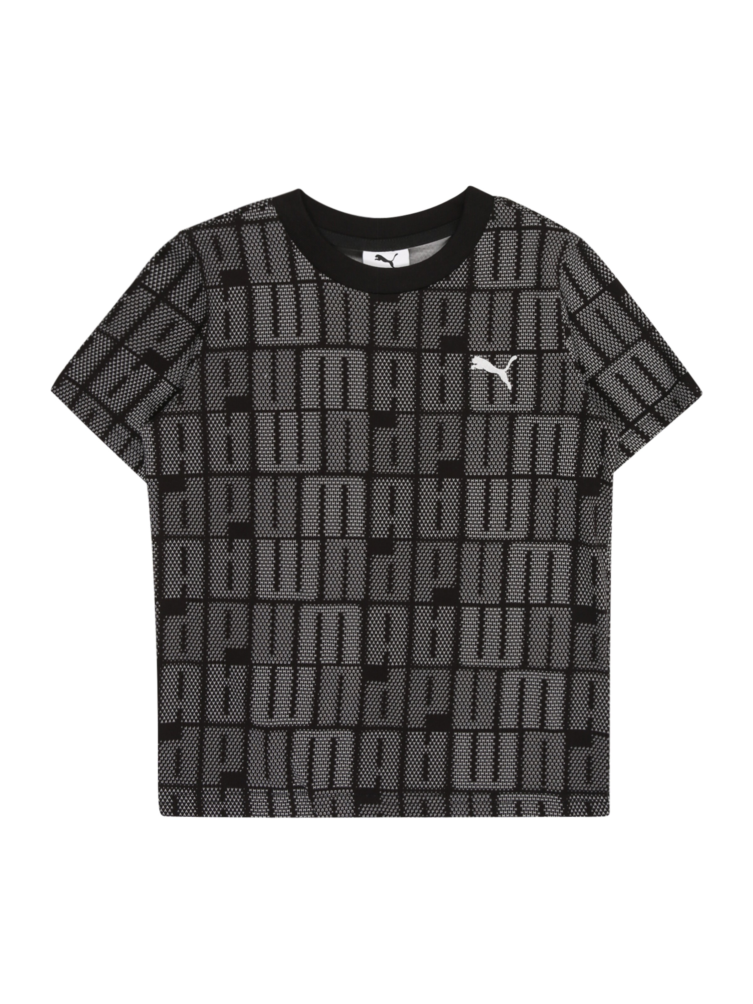 Tricou 'ESS' de la PUMA pe negru: față