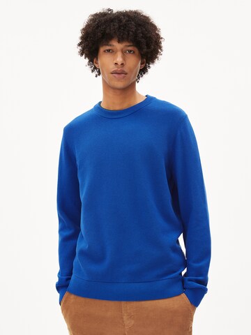 Pull-over 'Grano' ARMEDANGELS en bleu : devant