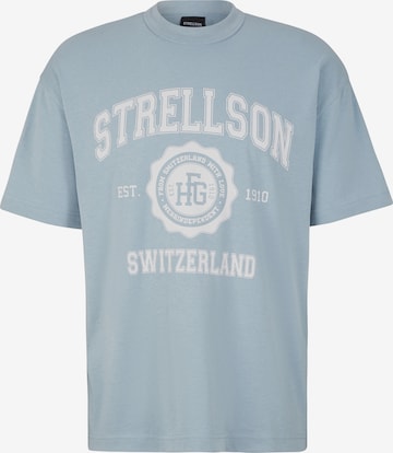 STRELLSON Shirt ' Nadav ' in Blauw: voorkant