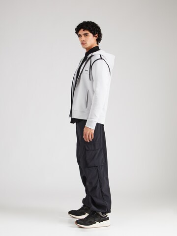 BOSS Bluza rozpinana 'Saggy' w kolorze szary