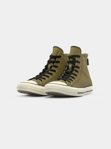 CONVERSE Кроссовки на платформе 'CTAS HI' в Зеленый