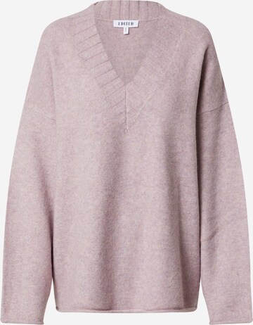 EDITED Sweater 'Aleena' in Purple: front